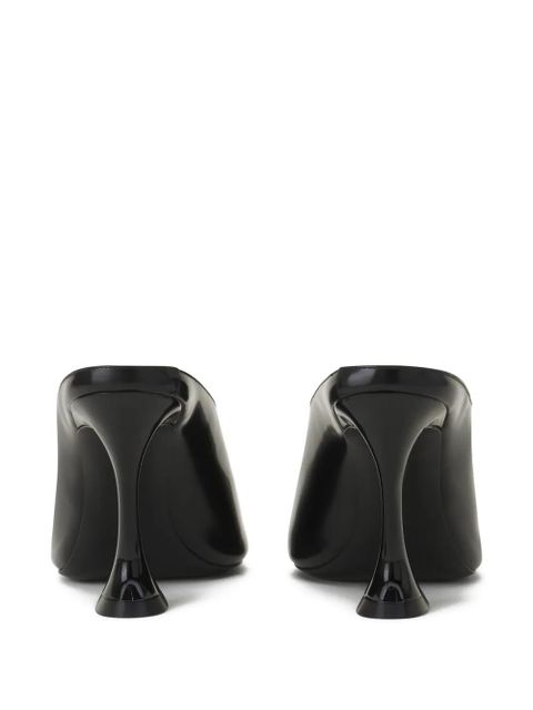 Lanvin Midnight Step sculpted-heel sandals - Black - zdjęcie produktu nr 2