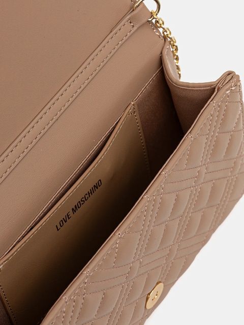 Love Moschino torebka kolor beżowy JC4079PP0NLA0104