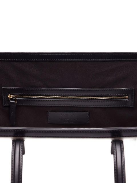 LouLou de Saison leather trim patch pocket shoulder bag - Neutrals