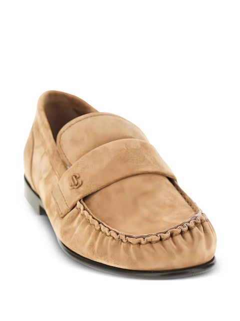 Jimmy Choo Ellis leather loafers - Neutrals - zdjęcie produktu nr 2