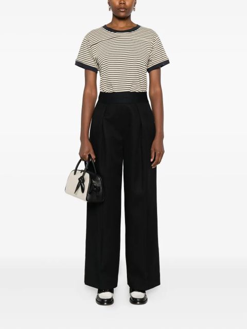 SANDRO pleated-front trousers - Black - zdjęcie produktu nr 2