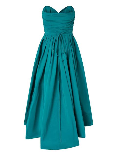 PINKO strapless gathered dress - Green - zdjęcie produktu nr 2