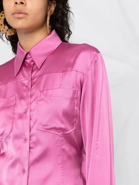 Jacquemus open-back shirt - Pink