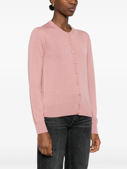 Dolce & Gabbana DNA virgin-wool cardigan - Pink