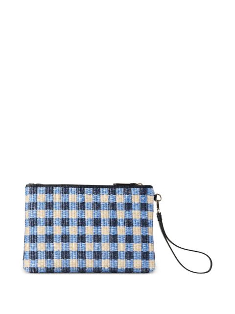 Jimmy Choo zipped flat pouch - Blue - zdjęcie produktu nr 2