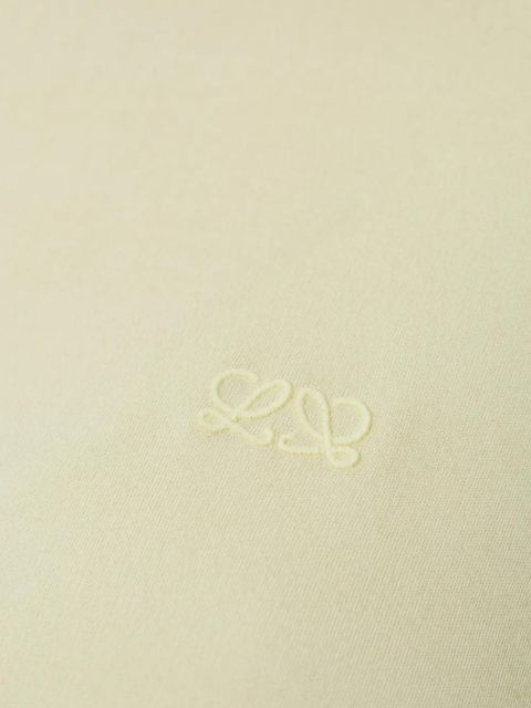 LOEWE crew-neck T-shirt - Yellow - zdjęcie produktu nr 2