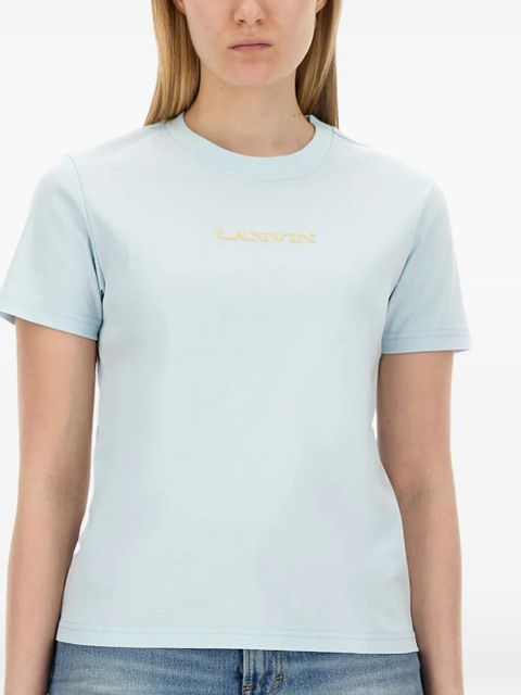 Lanvin logo T-shirt - Blue
