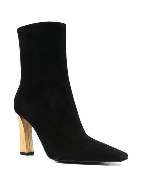 Giuseppe Zanotti 90mm Brenda suede boots - Black - zdjęcie produktu nr 2