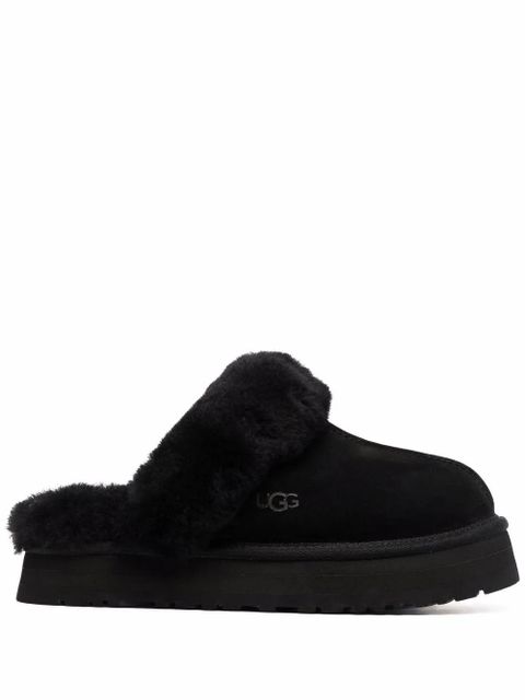 UGG shearling-lined slippers - Black - zdjęcie produktu nr 1