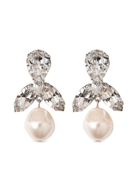 Jennifer Behr Aren earrings - White - zdjęcie produktu nr 1