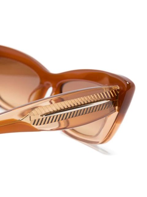 Aquazzura Riviera 47 sunglasses - Brown