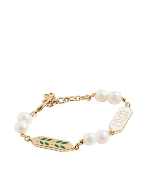 Casablanca Laurel pearl bracelet - Gold - zdjęcie produktu nr 2