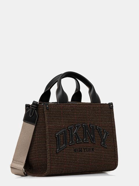 Dkny torebka kolor brązowy