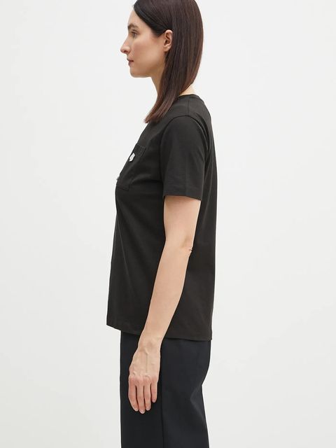 Kenzo t-shirt bawełniany damski kolor czarny FF52TS1504SG.99J