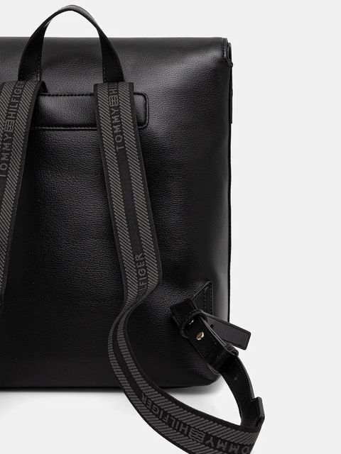 Tommy Hilfiger plecak damski kolor czarny duży gładki AW0AW17654 - zdjęcie produktu nr 2
