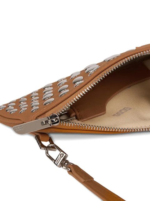 GCDS Comma Notte shoulder bag - Brown