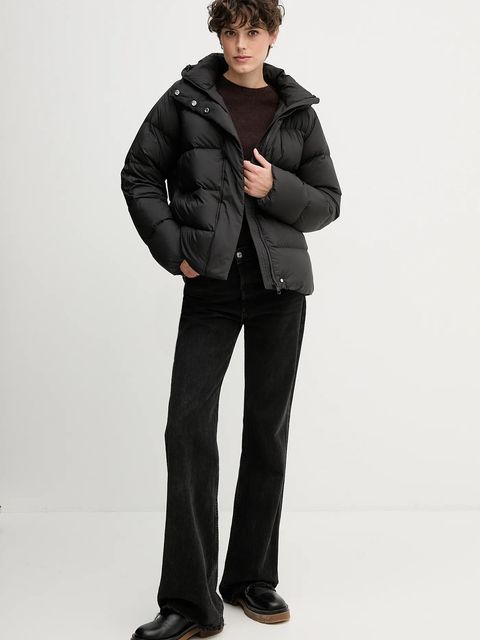 Tommy Hilfiger kurtka puchowa kolor czarny zimowa WW0WW45739