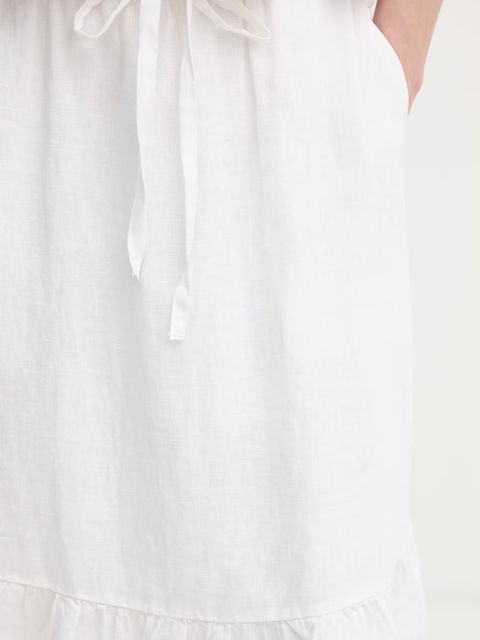 Dkny spódnica lniana