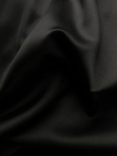 Diesel logo shirt dress - Black