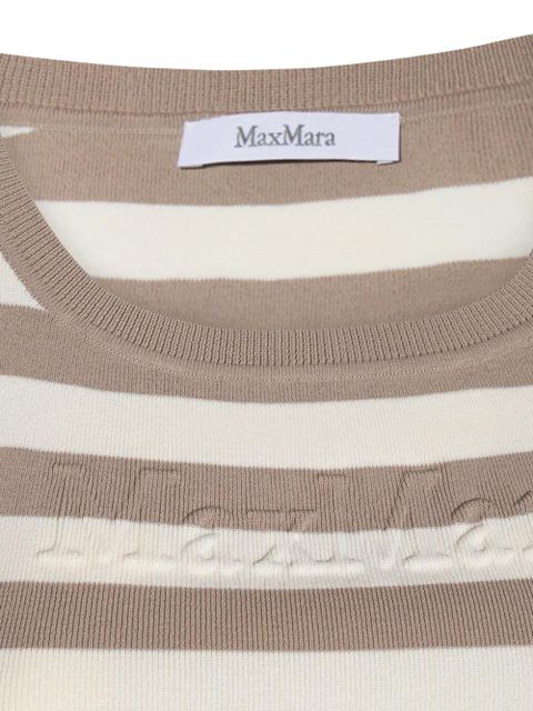 Max Mara striped top - Neutrals