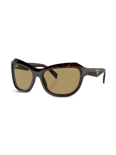 Prada Eyewear Prada PR A27S aviator sunglasses - Brown