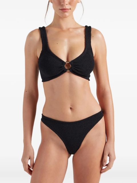 Hunza G Julia hoop-detail bikini - Black
