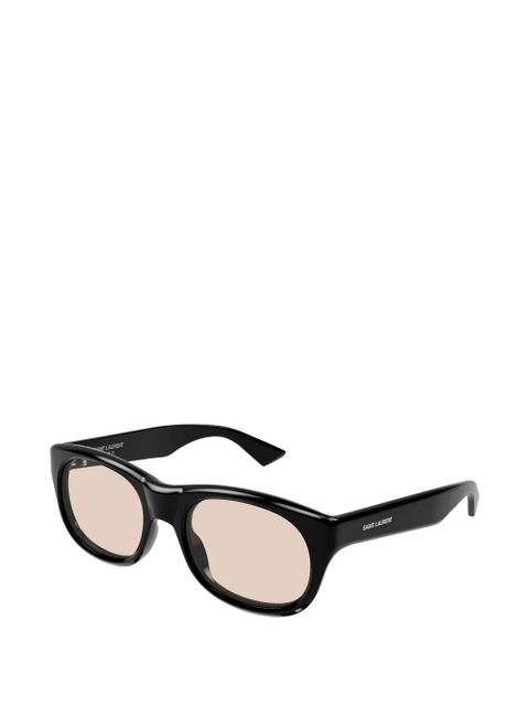 Saint Laurent Eyewear YSL D frame yellow lens sunglasses - Black - zdjęcie produktu nr 2