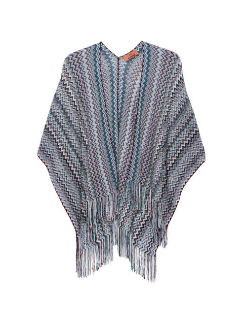 Missoni fringe chevron jacket - Blue - zdjęcie produktu nr 1