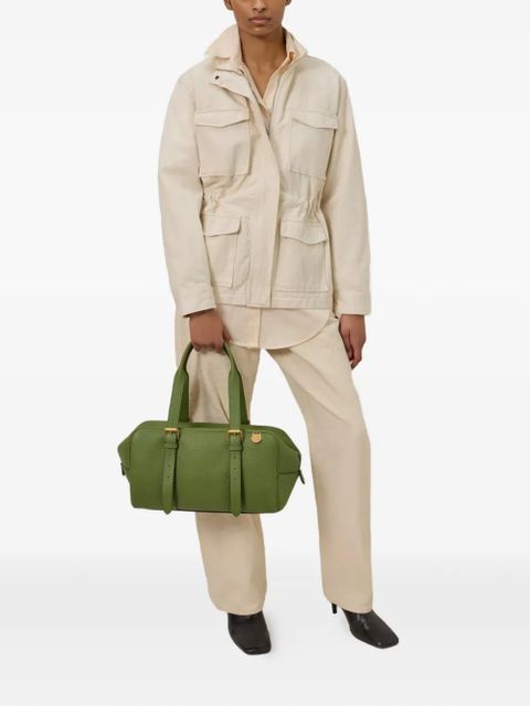 Mulberry logo-charm buckled shoulder bag - Green - zdjęcie produktu nr 2