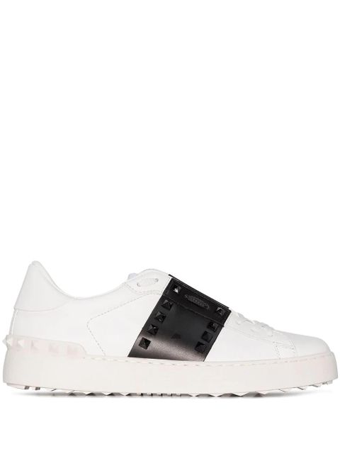 Valentino Garavani Rockstud leather sneakers - White - zdjęcie produktu nr 1
