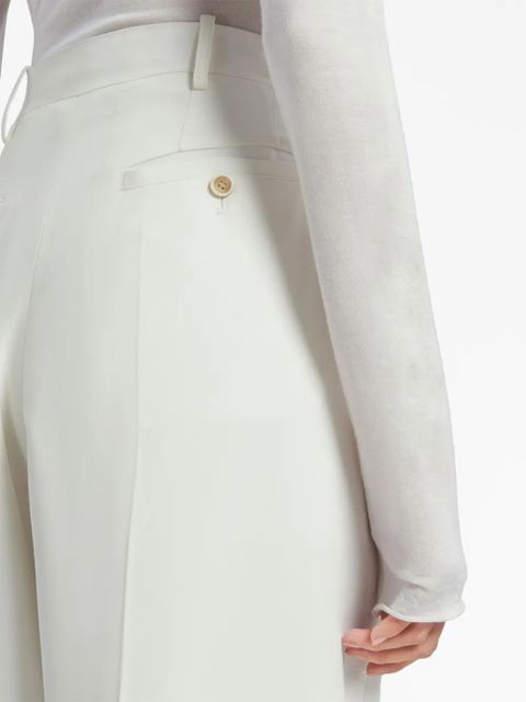 Marni tailored straight-leg trousers - White
