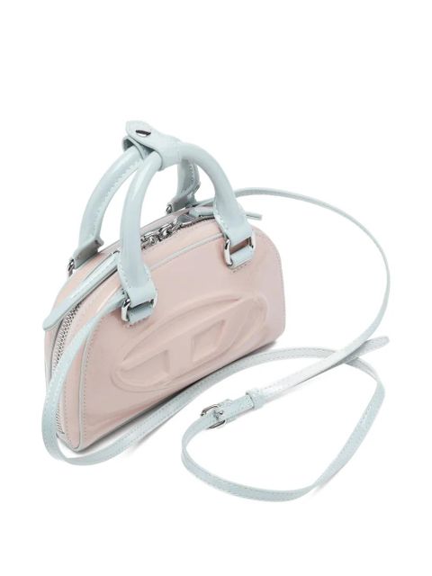 Diesel 1DR Dome embossed crossbody bag - Pink