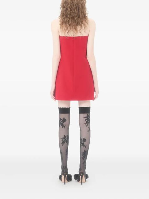 Valentino Garavani embroidered heart short dress
