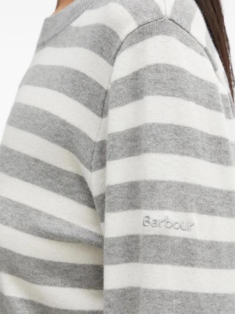 Barbour Lois striped sweater - Grey