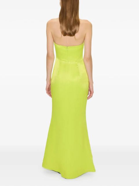 Simon Miller Sculpty strapless maxi dress - Green - zdjęcie produktu nr 2