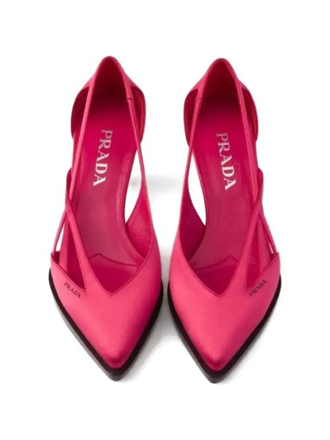 Prada cutout detail pumps - Pink
