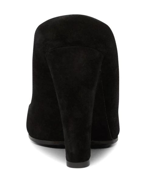 Moschino pointed-toe sandals - Black