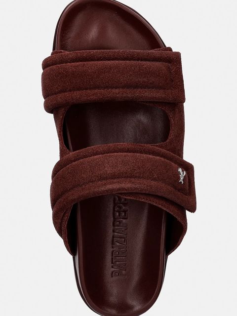 Patrizia Pepe klapki zamszowe