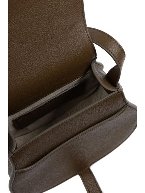 Chloé small Marcie leather saddle bag - Green