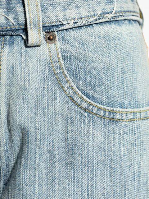 Balenciaga low-waist jeans - Blue