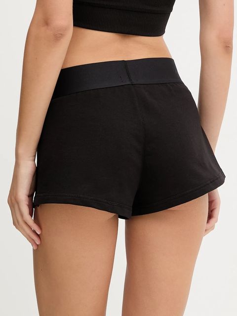 Diesel szorty ARIANNA-D-POP damskie kolor czarny gładkie high waist A17659.0IKBJ