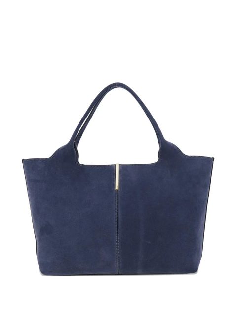 Tod's EBR metal-detail tote bag - Blue - zdjęcie produktu nr 1