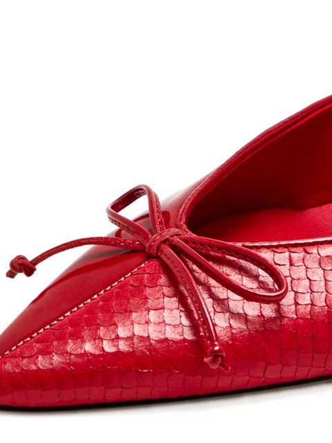Jacquemus 45mm leather pumps - Red