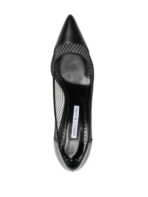 Manolo Blahnik 90mm Capcour pumps - Black - zdjęcie produktu nr 2
