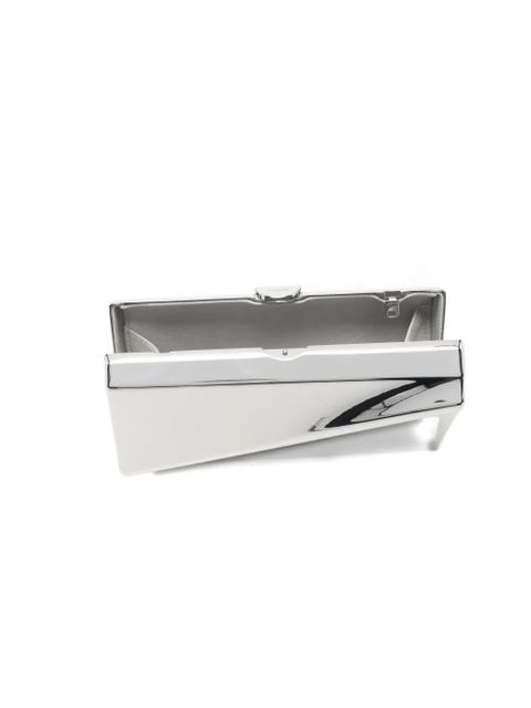 Simkhai Ripple clutch bag - Silver