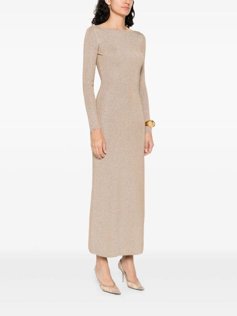Max Mara boat-neck dress - Neutrals