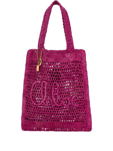 Chloé Banana tote bag - Pink - zdjęcie produktu nr 1