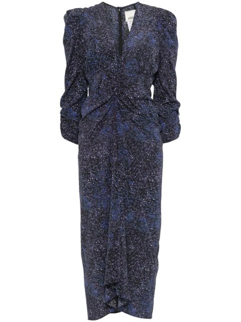 ISABEL MARANT Albini midi dress - Blue - zdjęcie produktu nr 1