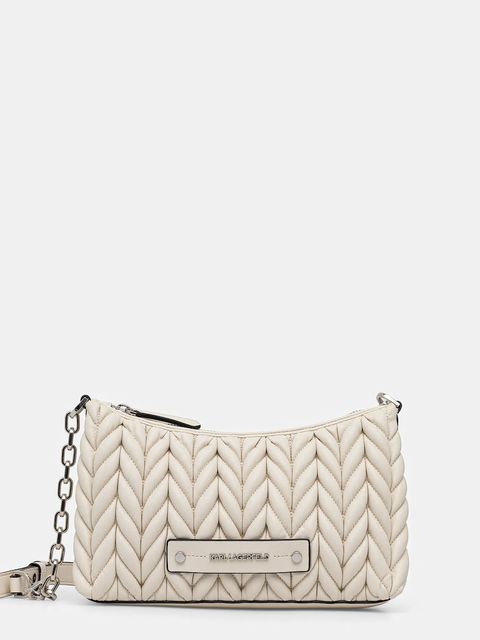 Karl Lagerfeld torebka K/WEAVE kolor beżowy B1W30082 - zdjęcie produktu nr 1