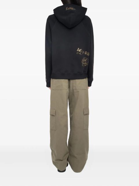Zadig&Voltaire crystal-embellished hoodie - Black